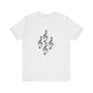 Musical Notes Tee - Perfect for Music Lovers, Casual Wear, Concerts, Festivals, Unique Gift Idea