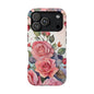 Floral Rose Magnetic Phone Case — Impact-Resistant Protective Cover