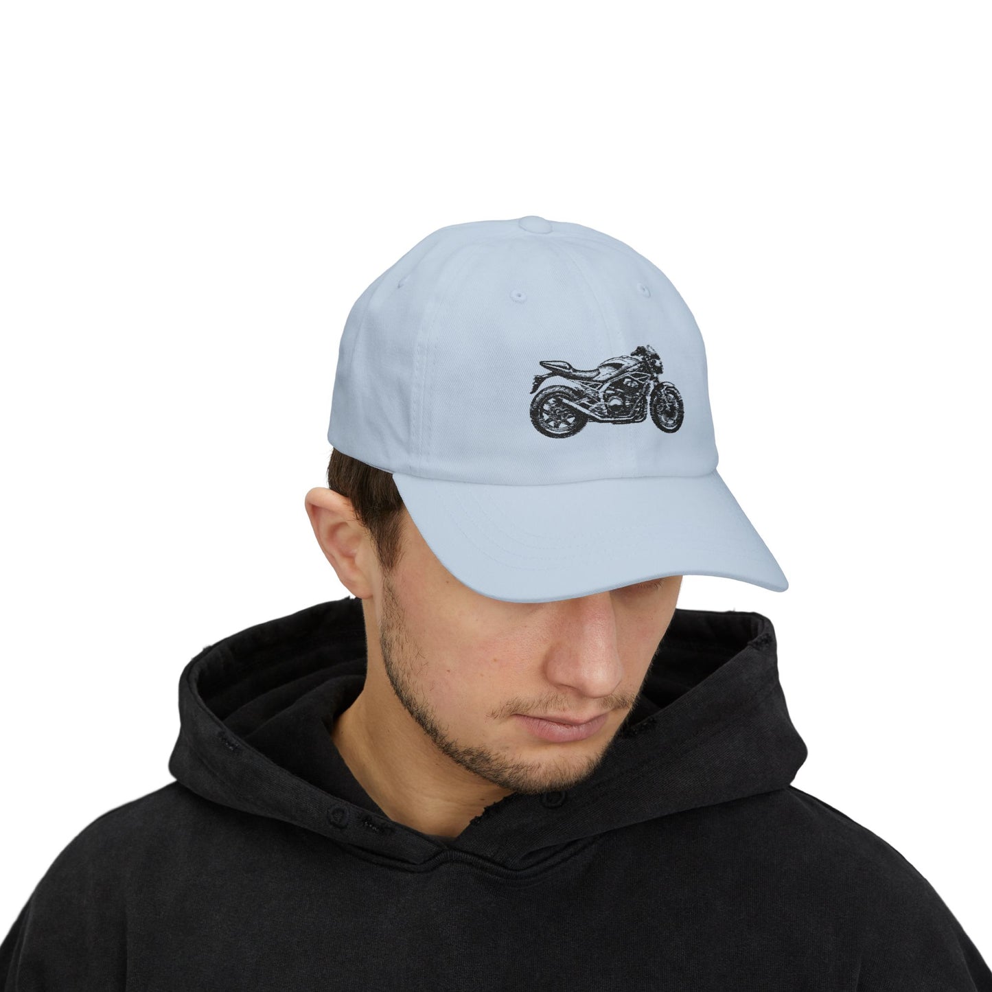 Motorcycle Dad Cap: Perfect Gift for Bikers, Father's Day, Casual, Adjustable, Vintage Style