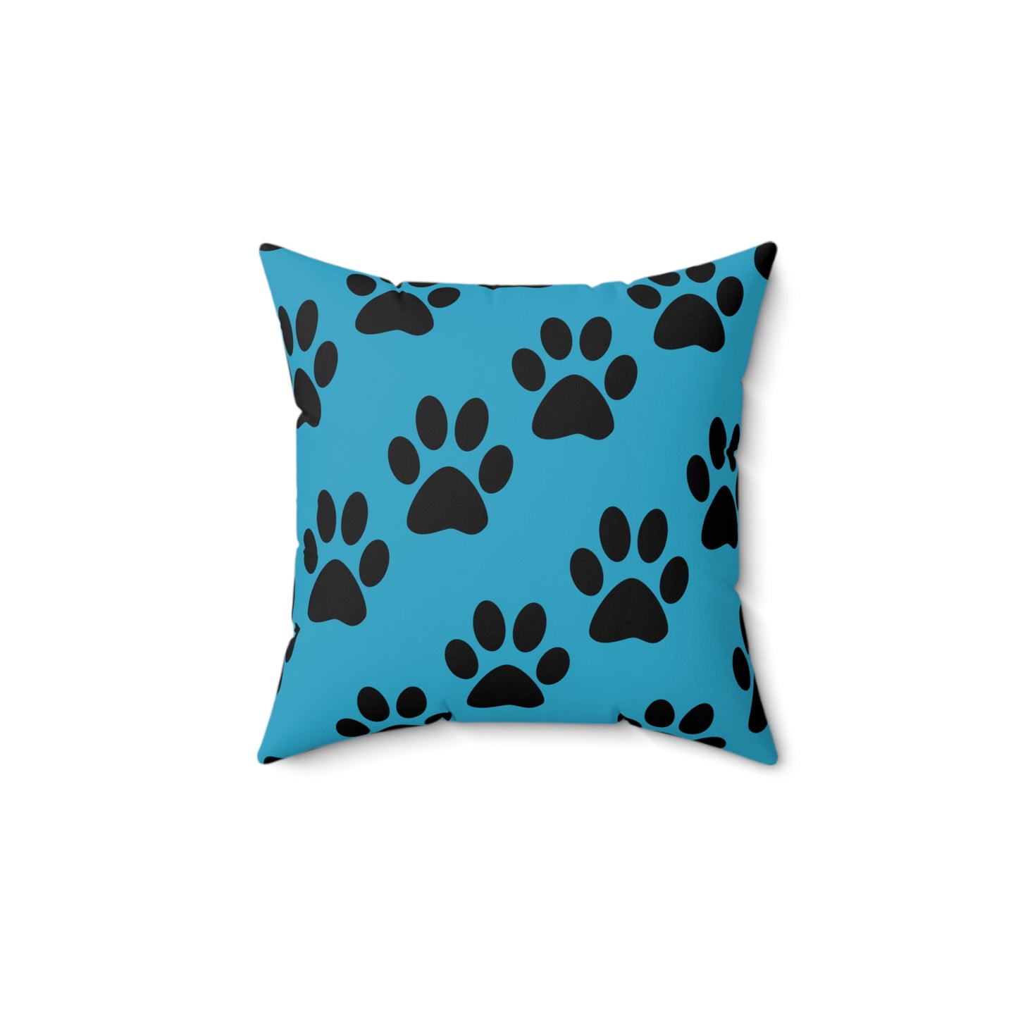 Pet Lover's Decorative Pillow, Dog Paw Print Accent Cushion, Cozy Pet Themed Home Decor, Gift for Dog Owners, Animal Lover's Pillow