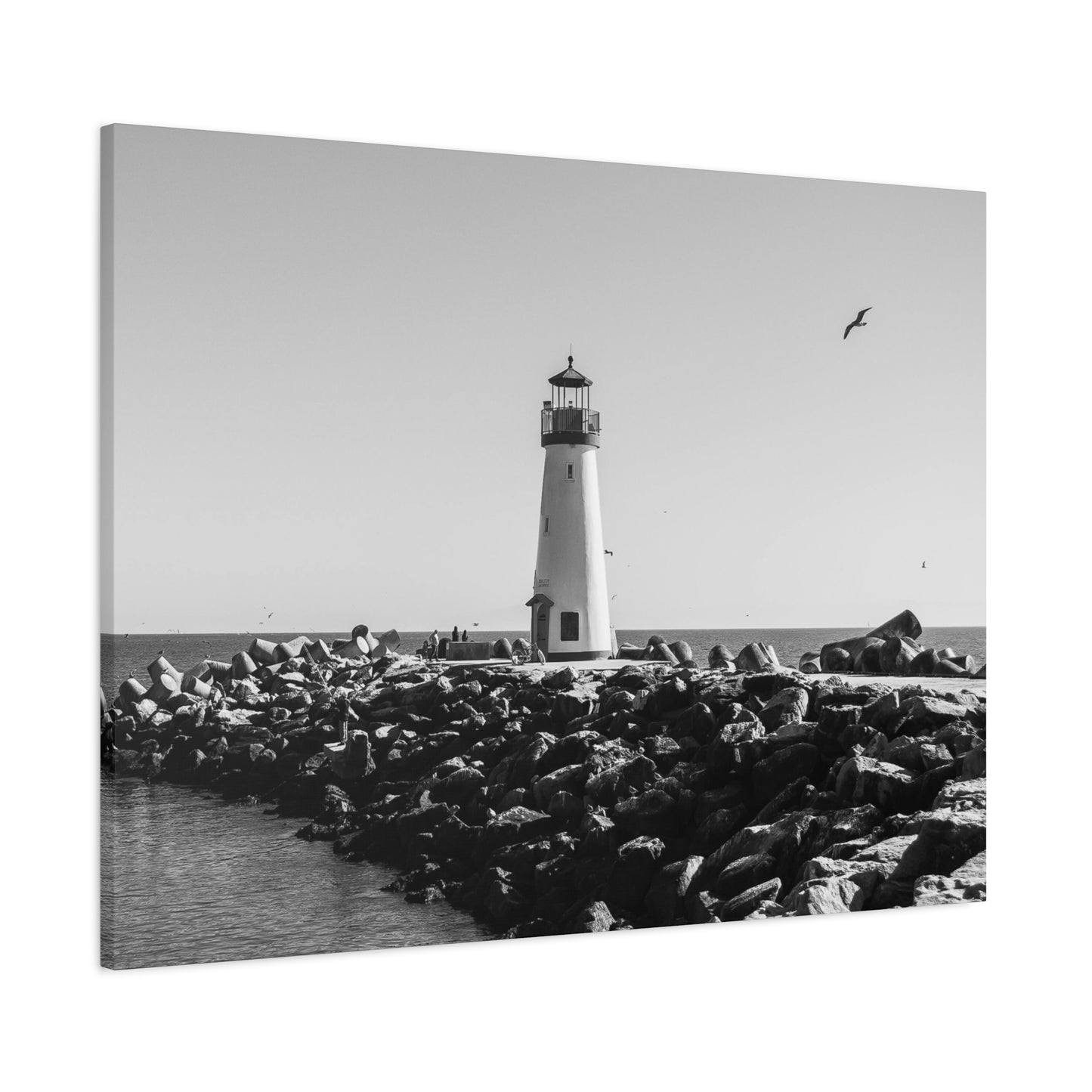 Matte Canvas, Stretched, 1.25" - Lighthouse