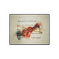 Violin Watercolor Music Heavy-Duty Floor Mat — Musical Notes Entry Rug