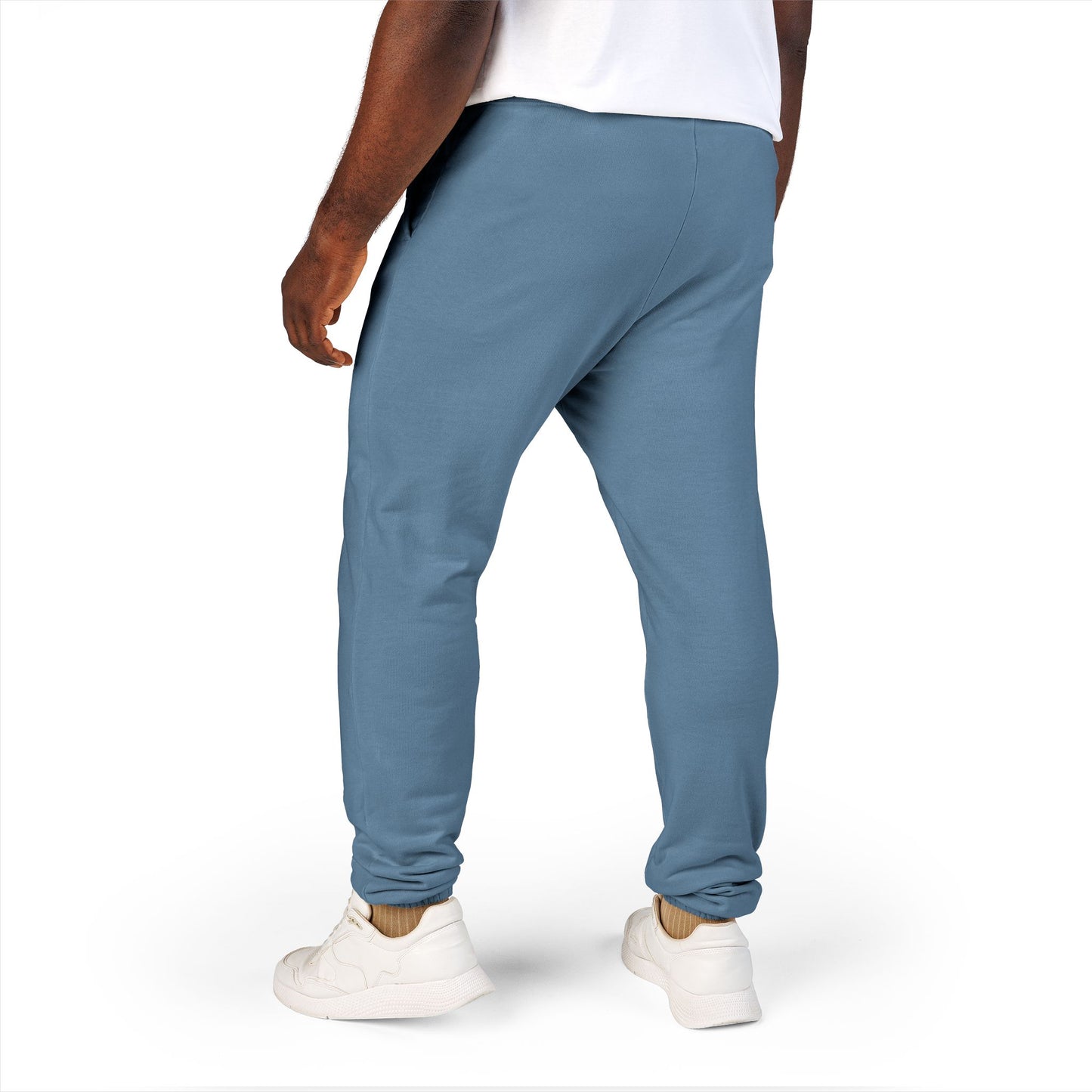 Sweatpants — Colorful Cosmic Cat Graphic "Pet Me" Joggers