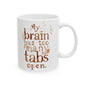 Coffee Lover's Ceramic Mug - Perfect Gift for Birthdays, Holidays, and Coffee Enthusiasts, Unique Kitchen Decor, 11oz or 15oz