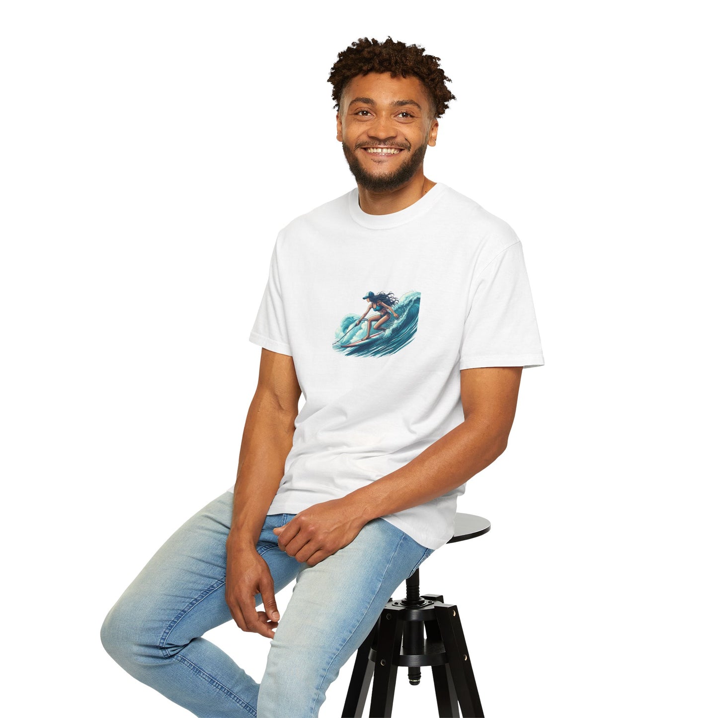 California Surf Style T-Shirt, Unisex Beach Tee, Vintage California Graphic Shirt, Summer Casual Wear, Surfing Enthusiasts Apparel