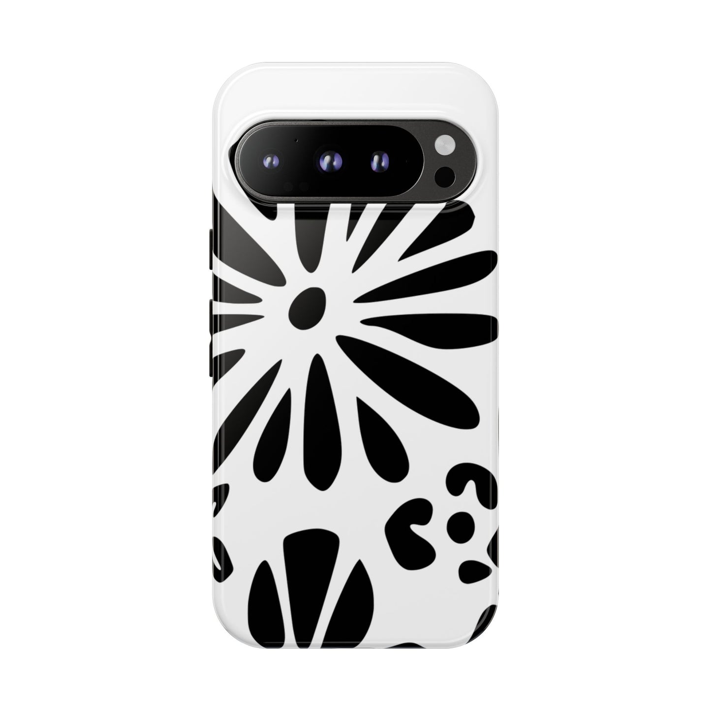 Stylish Phone Case with Floral Design, Tough Phone Cover for Her, Trendy Black and White Cell Phone Case, Unique Gift for Birthdays [...]