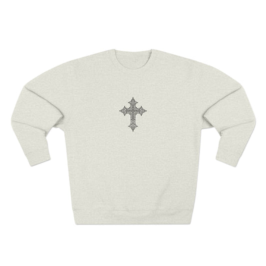 Stylish Unisex Crewneck Sweatshirt with Cross Design, Cozy Sweatshirt for Everyday Wear, Gift for Men and Women, Faith-Inspired [...]