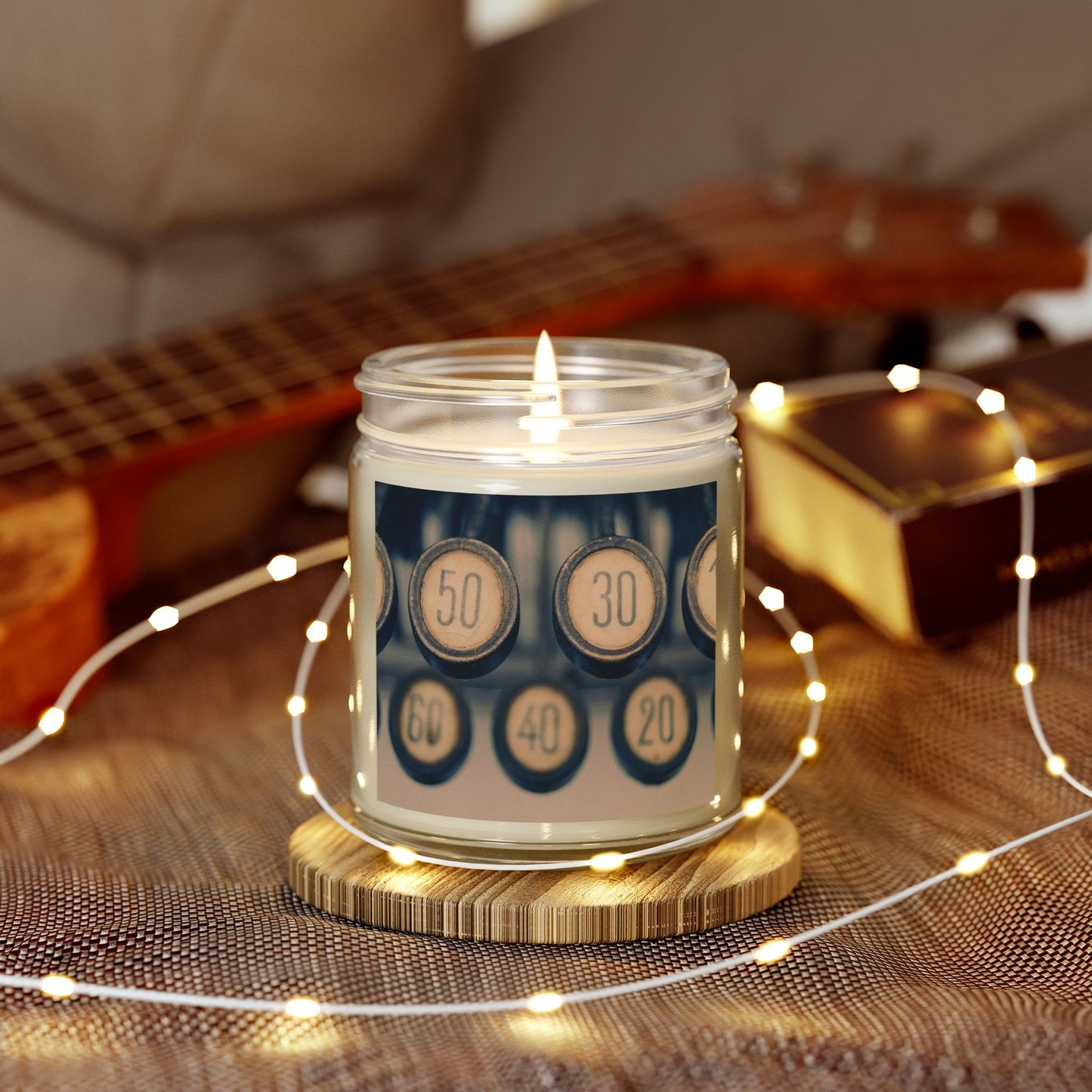 Coconut Apricot Scented Candle, Relaxing Home Fragrance, Aromatherapy Gift, Birthday Candle, Self-Care Essential, Eco-Friendly Decor