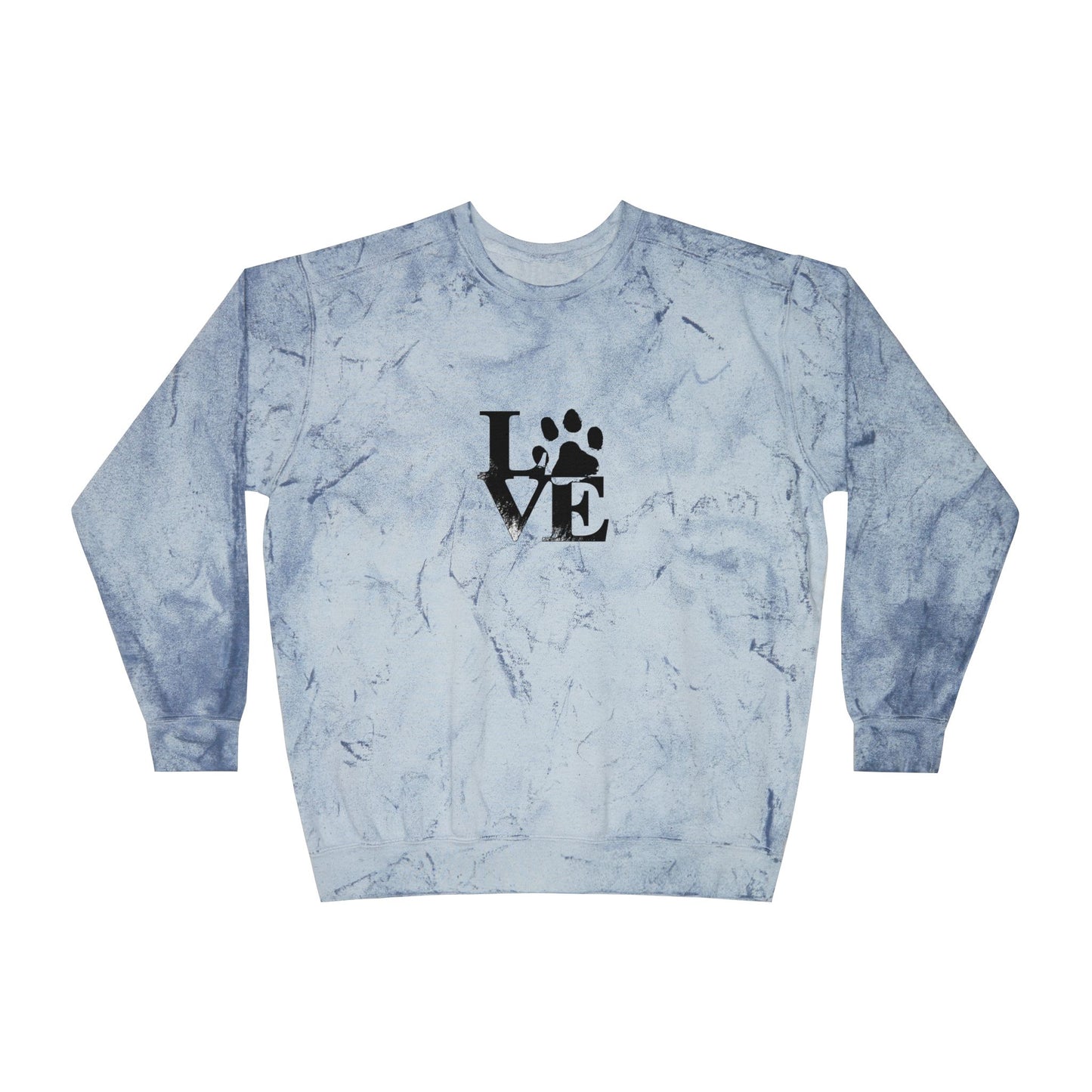 Colorful Love Pet-Inspired Crewneck Sweatshirt