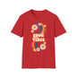 Good Vibes Unisex Softstyle T-Shirt, Retro Sunshine Tee, Positive Energy Shirt, Festival Apparel, Gift for Friends