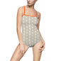 Stylish Women's One-Piece Swimsuit, AOP Summer Swimwear, Beach Day Essentials, Poolside Fashion, Resort Wear, Vacation Outfit
