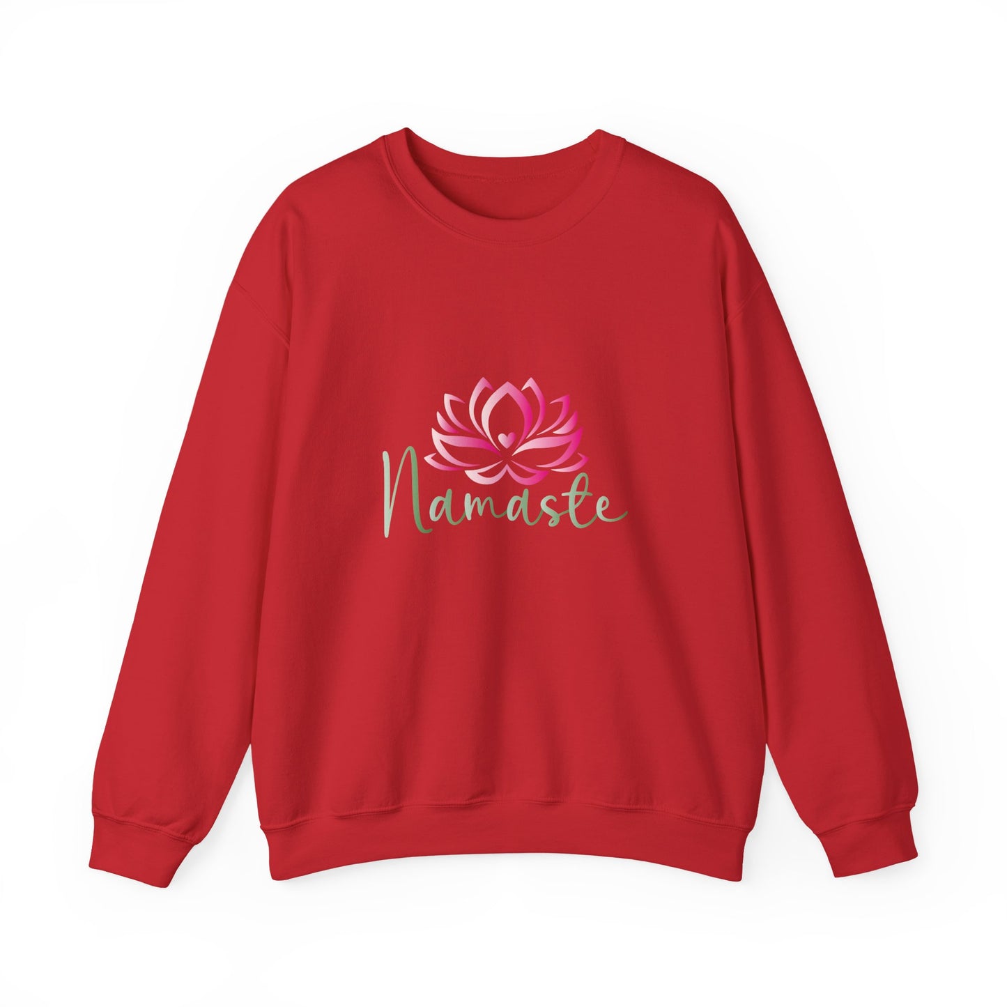 Namaste Lotus Sweatshirt — Cozy Yoga Crewneck for Meditation & Mindfulness