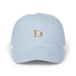 Classic Gold Initial Dad Cap - Letter D
