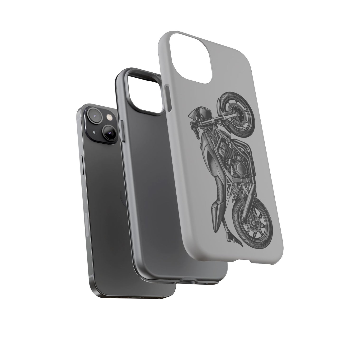 Motorcycle Phone Case - Tough Cases - Biker Gift, Motorcycle Lover, Custom Phone Cover, Unique Biker Accessory