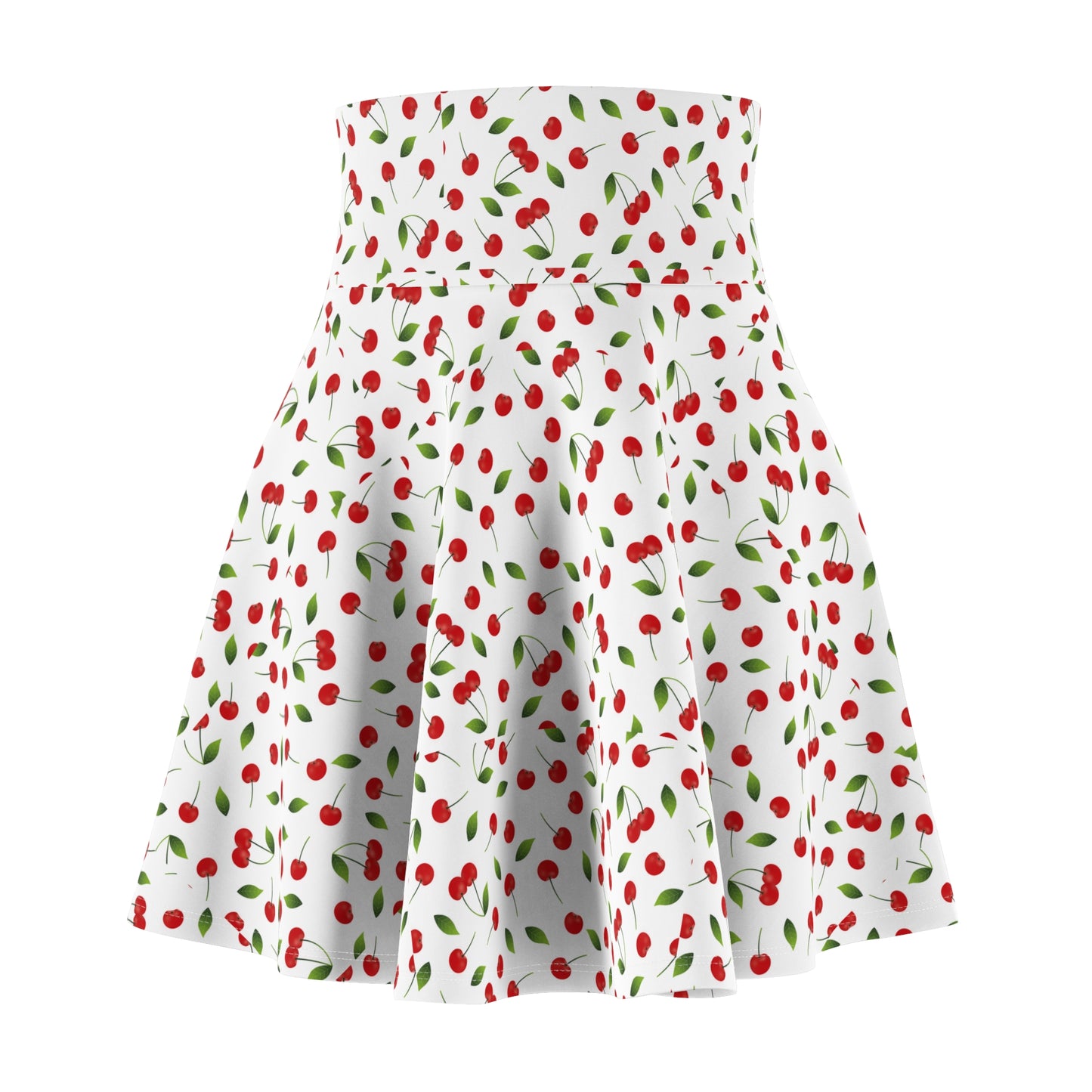 Cherry Blossom Women's Skater Skirt, Cute Summer Skirt, Gift for Her, Floral AOP Skirt, Casual Skater Skirt, Perfect for Picnics