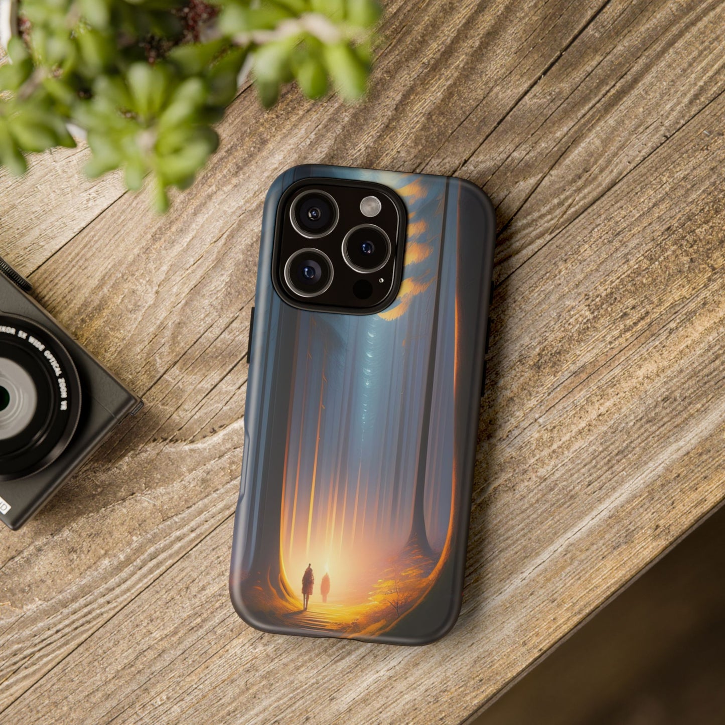 Phone Case — Mystical Forest Nightscape Protective Tough Case