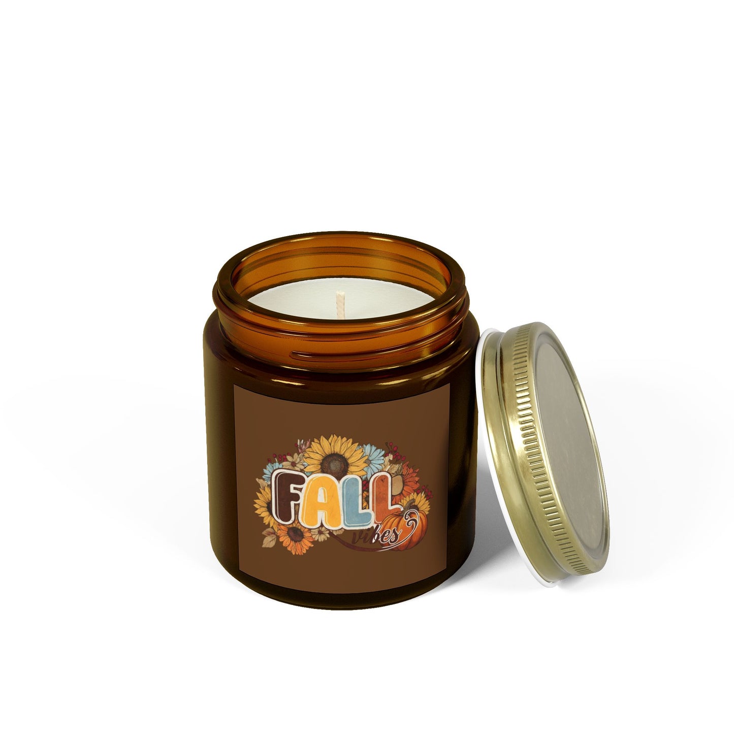 Fall Scented Candles - Coconut Apricot Wax, Cozy Home Décor, Seasonal Gifts, Autumn Scents, Relaxation, Aromatherapy