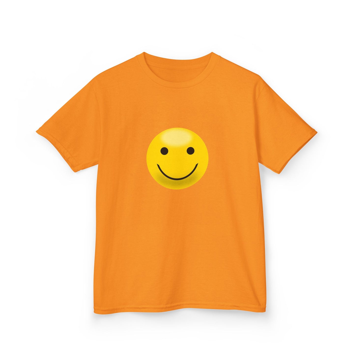 Kids Smiley Face Tee - Fun Cotton Shirt for Kids