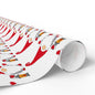 Christmas Gnome Wrapping Paper — Repeating Red Gnome Pattern for Holiday Gift Wrap
