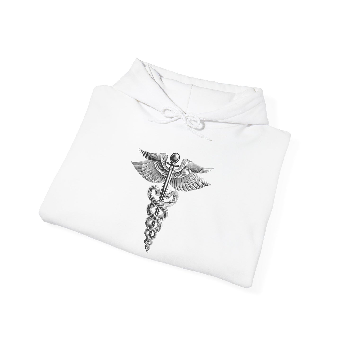 Caduceus Medical Hoodie - Unisex Pullover Sweatshirt