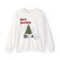 Christmas Snow Globe Sweatshirt – "Merry Christmas" Holiday Crewneck