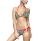 Vibrant Floral Bikini Swimwear, Beachwear, Summer Swim, Pool Party Outfit, Vacation Essential, Floral Swimsuit