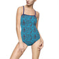 Musical Notes Women's One-Piece Swimsuit, Cute Swimsuit for Beach Days, Swimwear for Music Lovers, Fun Summer Swimwear, Gift for Her
