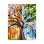 Seasons Tree Matte Canvas Wall Art — Stretched 1.25"