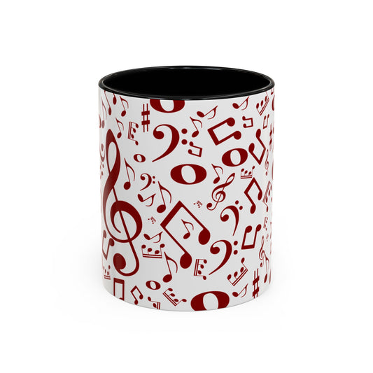 Musical Accent Mug - Perfect for Music Lovers, Gifts for Musicians, Coffee Lover's Essential, Singing Inspiration, Music-Themed [...]