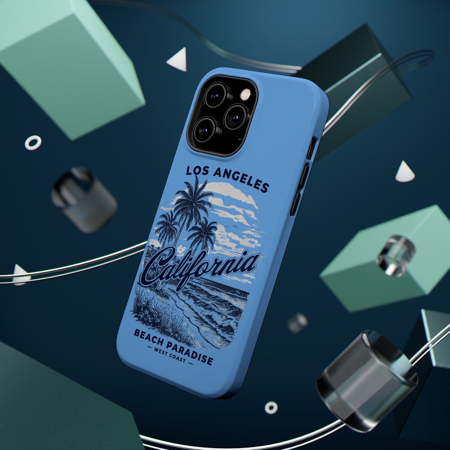 Phone Case — California Beach Paradise Magnetic Impact-Resistant Case