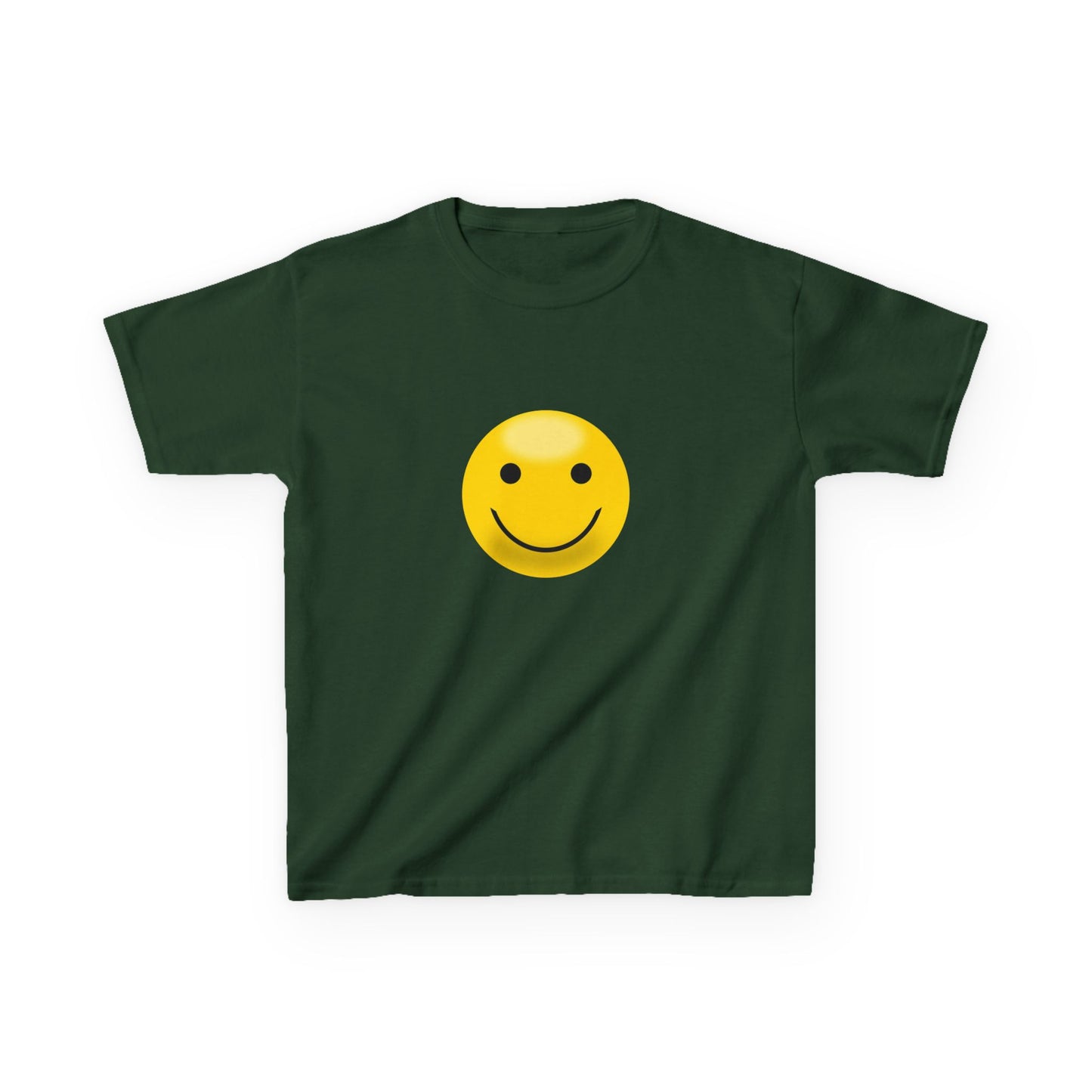 Kids Smiley Face Tee - Fun Cotton Shirt for Kids