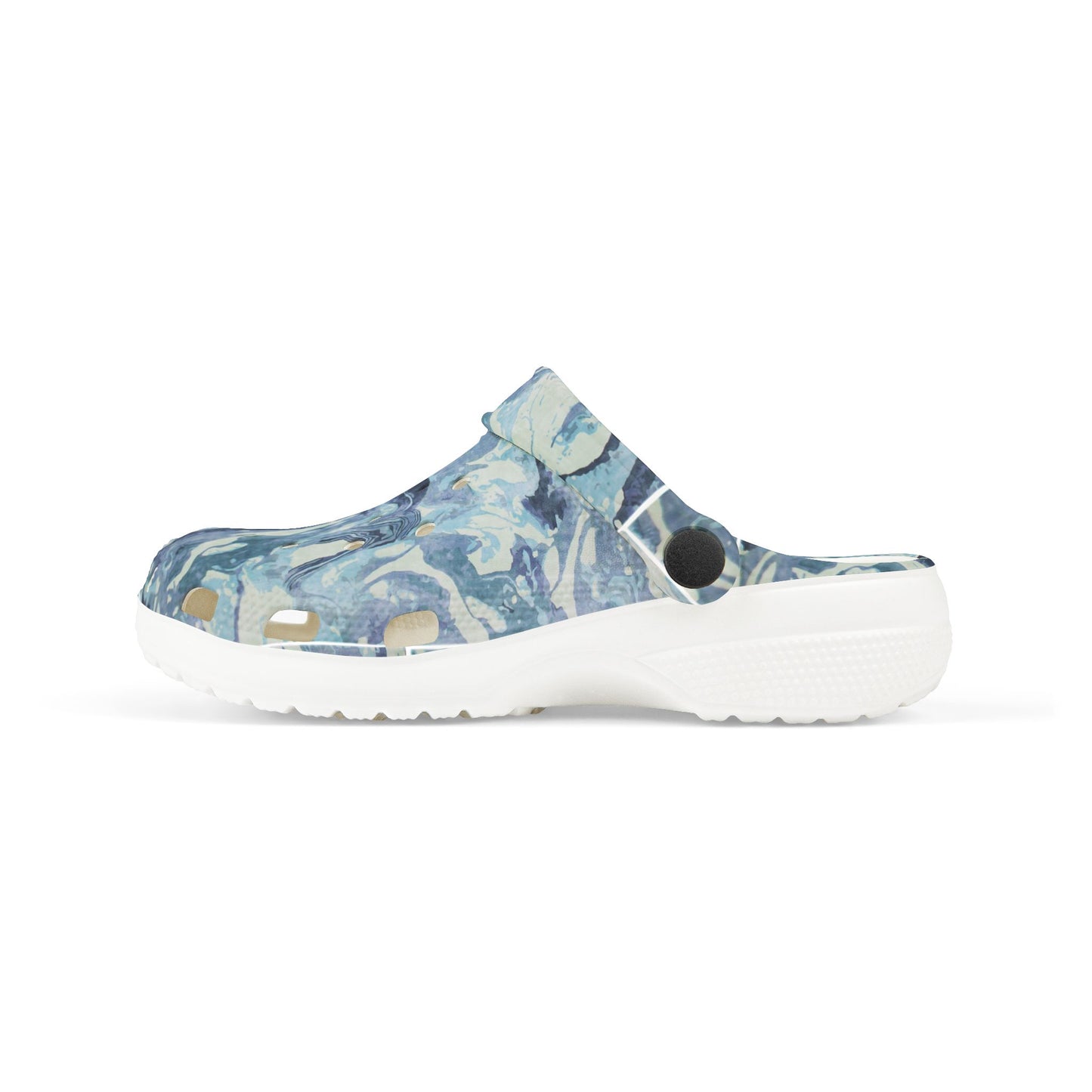 Kid's Marble Pattern Foam Clogs