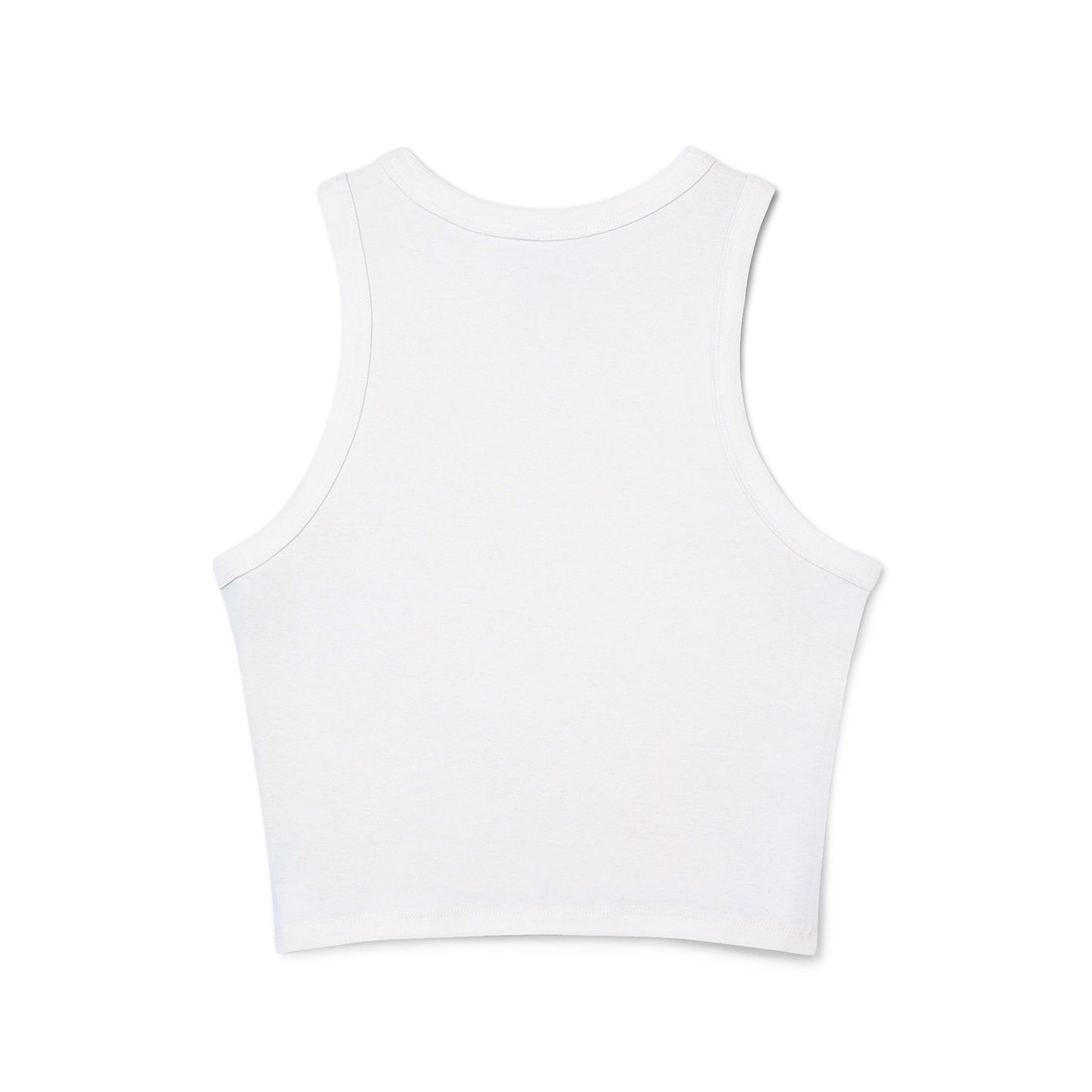 Chic Women's Crop Tank Top with Cross Design, Gym Wear, Casual Summer Top, Festival Fashion, Spiritual Style