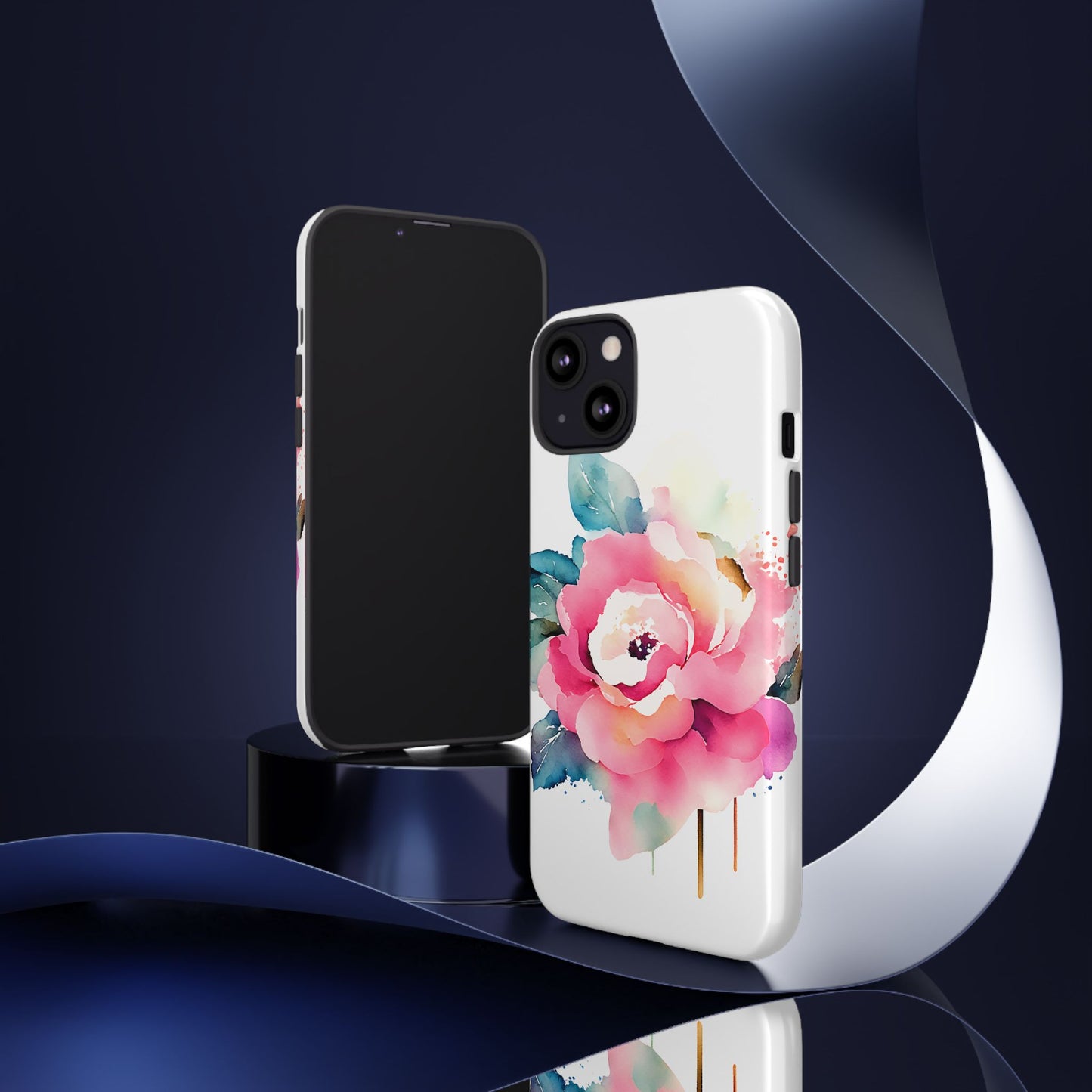 Floral Phone Case - Vibrant Rose Design