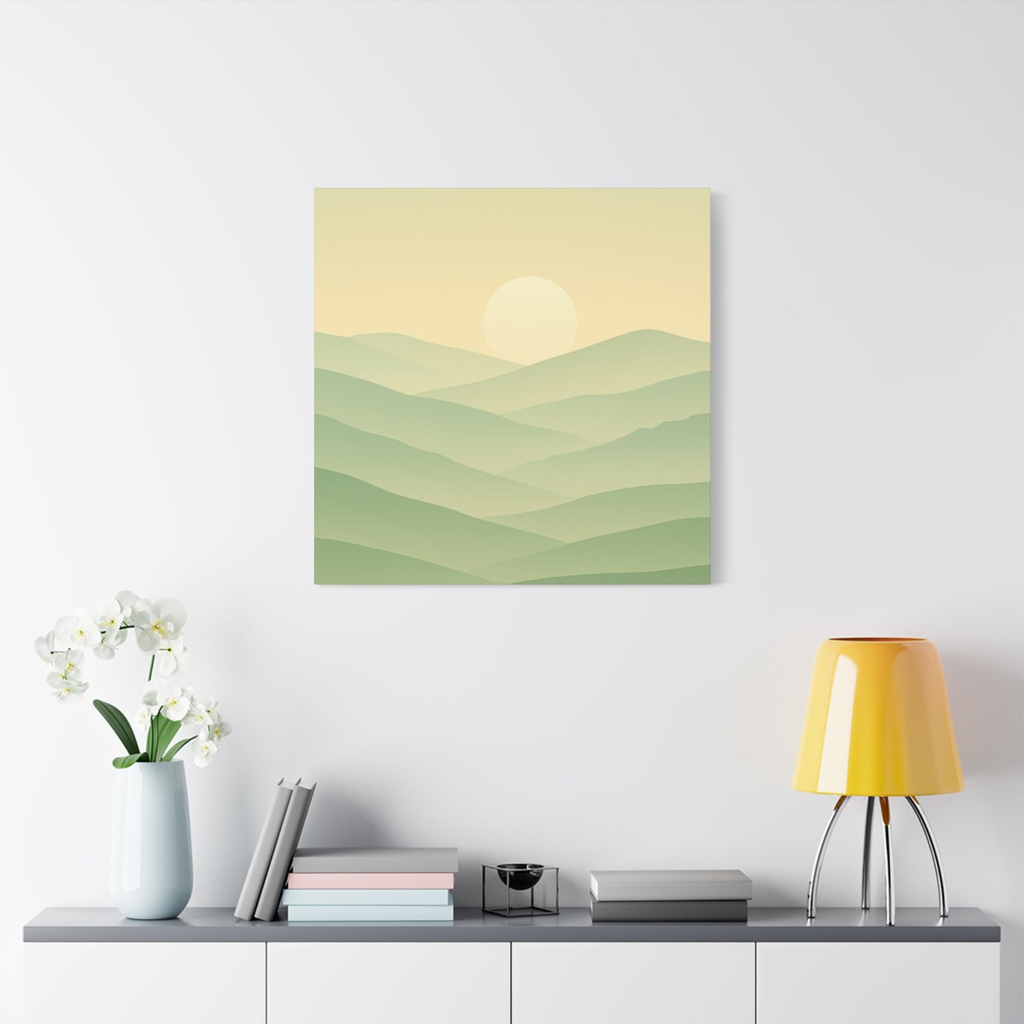 Matte Canvas, Stretched, 1.25" Sunset or Sunrise