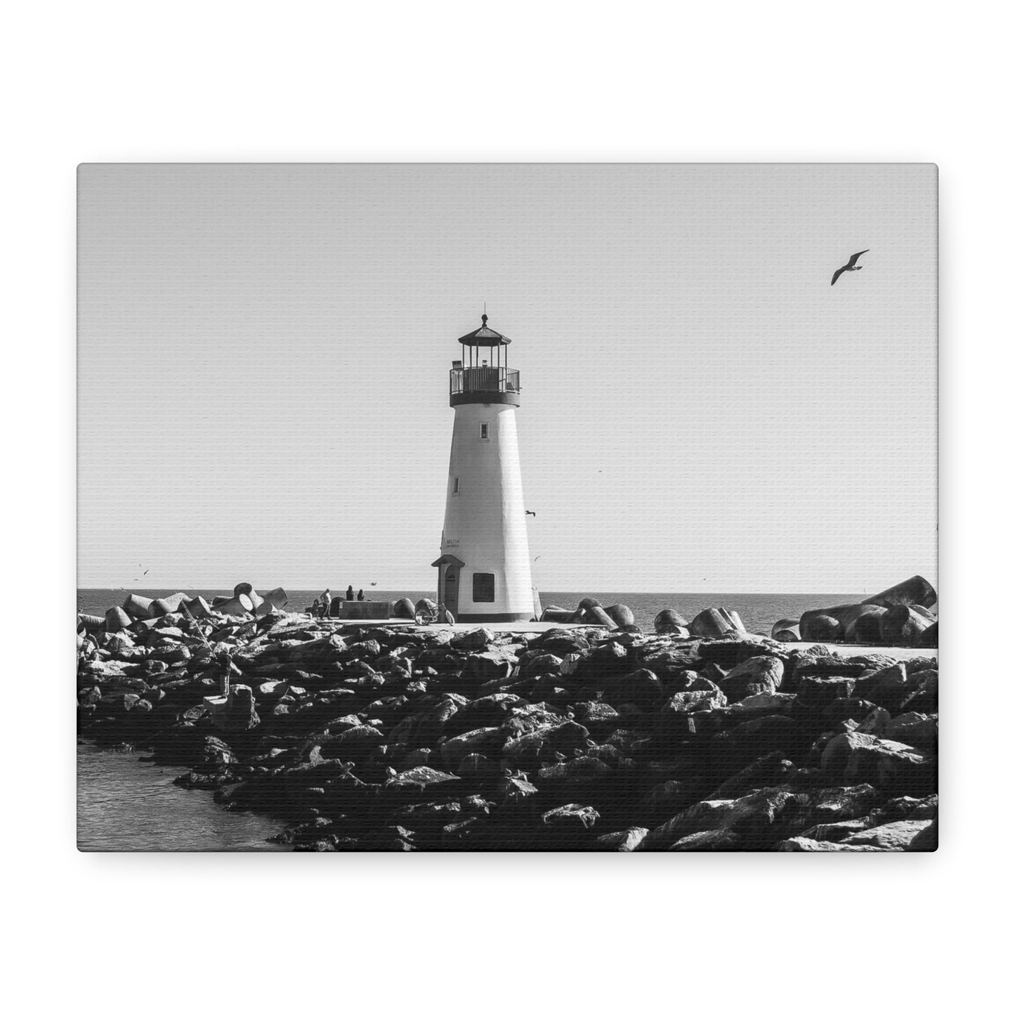 Matte Canvas, Stretched, 1.25" - Lighthouse