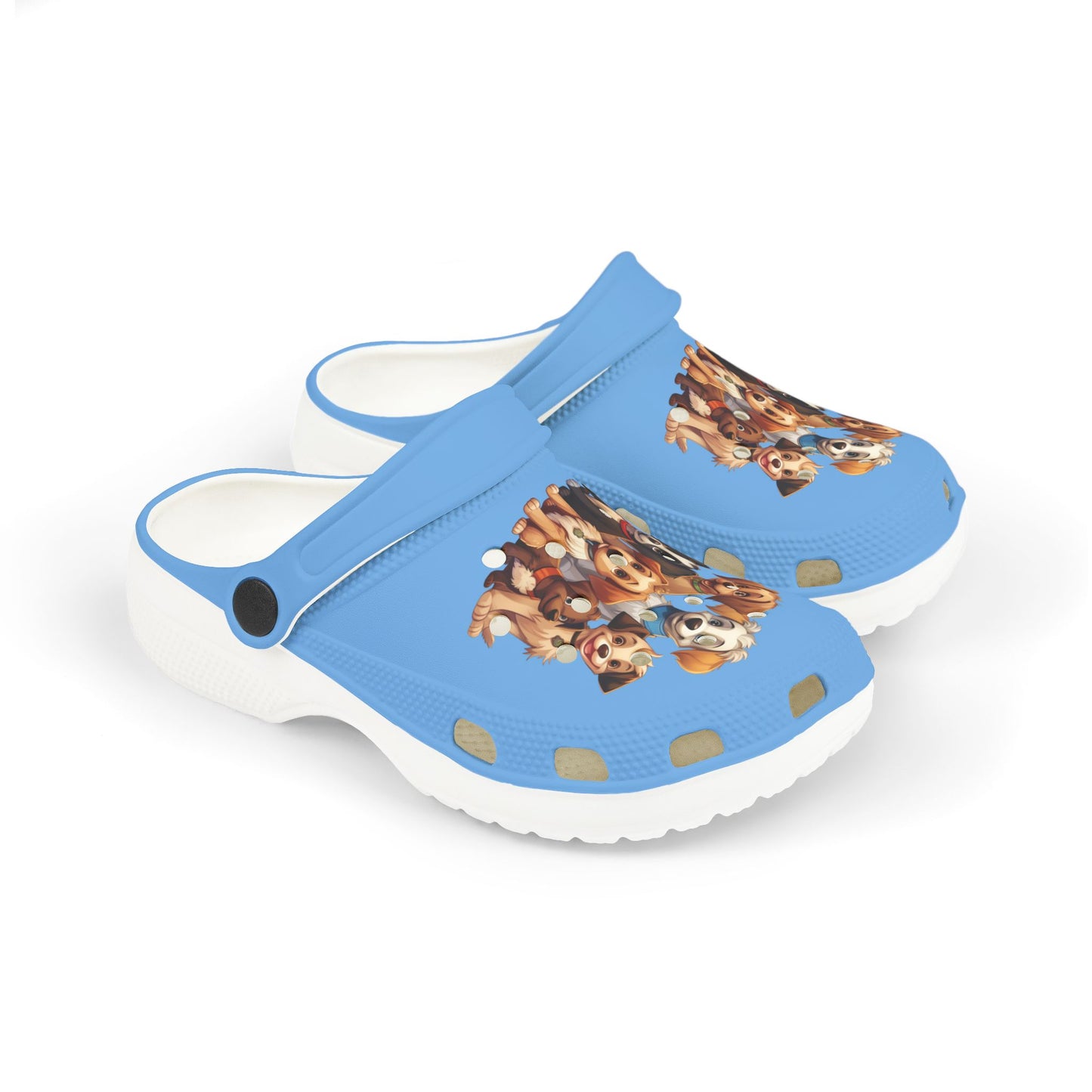 Kids' Dog-Themed EVA Foam Clogs