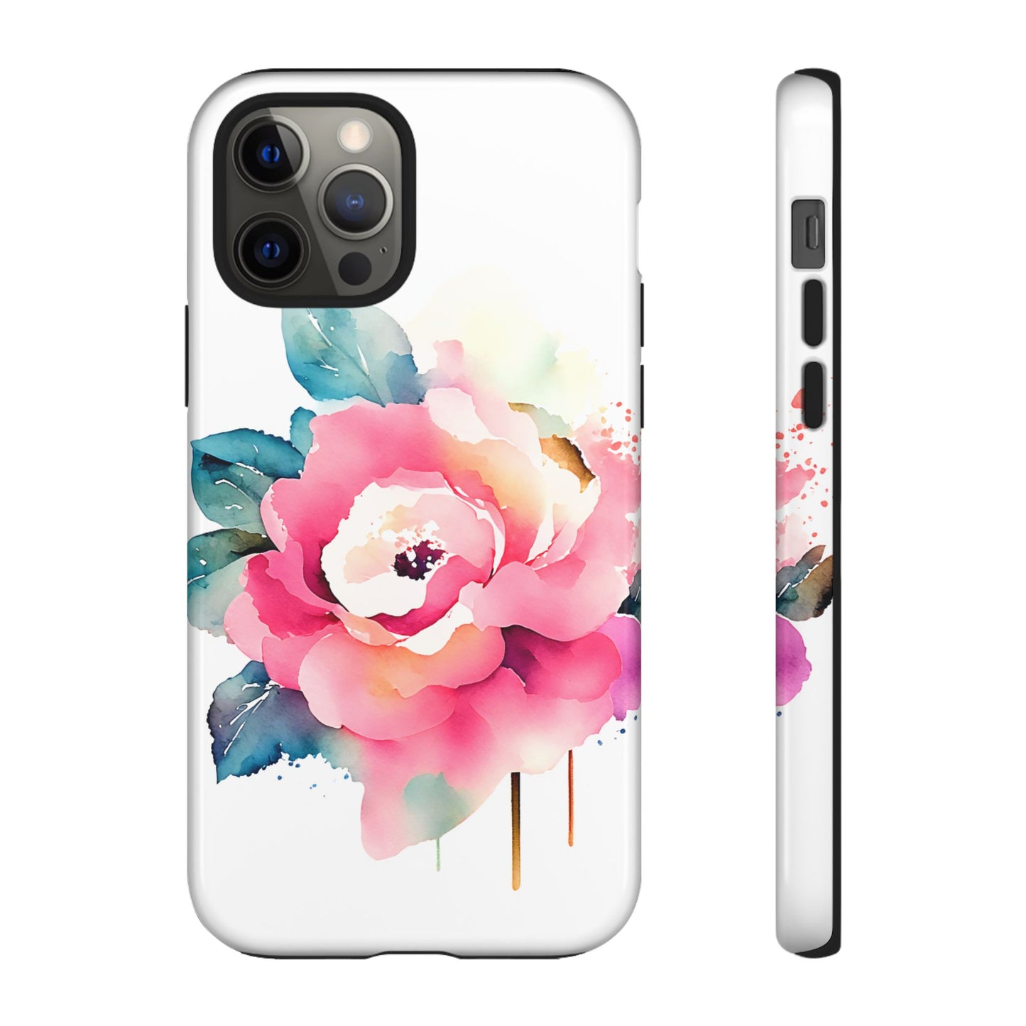 Floral Phone Case - Vibrant Rose Design