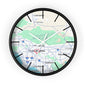 Los Angeles Wall Clock, Unique Home Decor, Custom City Map Clock, Modern Timepiece, Gift for Map Lovers