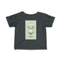 Infant Tee — Cute Ballet Sheep Baby Shirt ("Little Ballerina" Design)