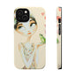 Whimsical Girl with Frog Magnetic Impact Phone Case