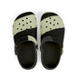 Kids Black & Cream Striped EVA Foam Clogs — Lightweight Slip‑On Sandals for Everyday Play