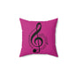 Musical Notes Decorative Pillow