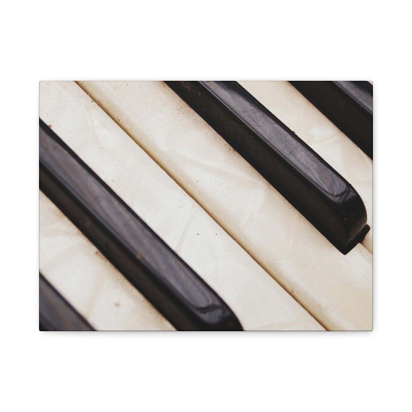 Piano Keys Canvas Wall Art, Music Decor for Home, Perfect Gift for Musicians or Music Lovers