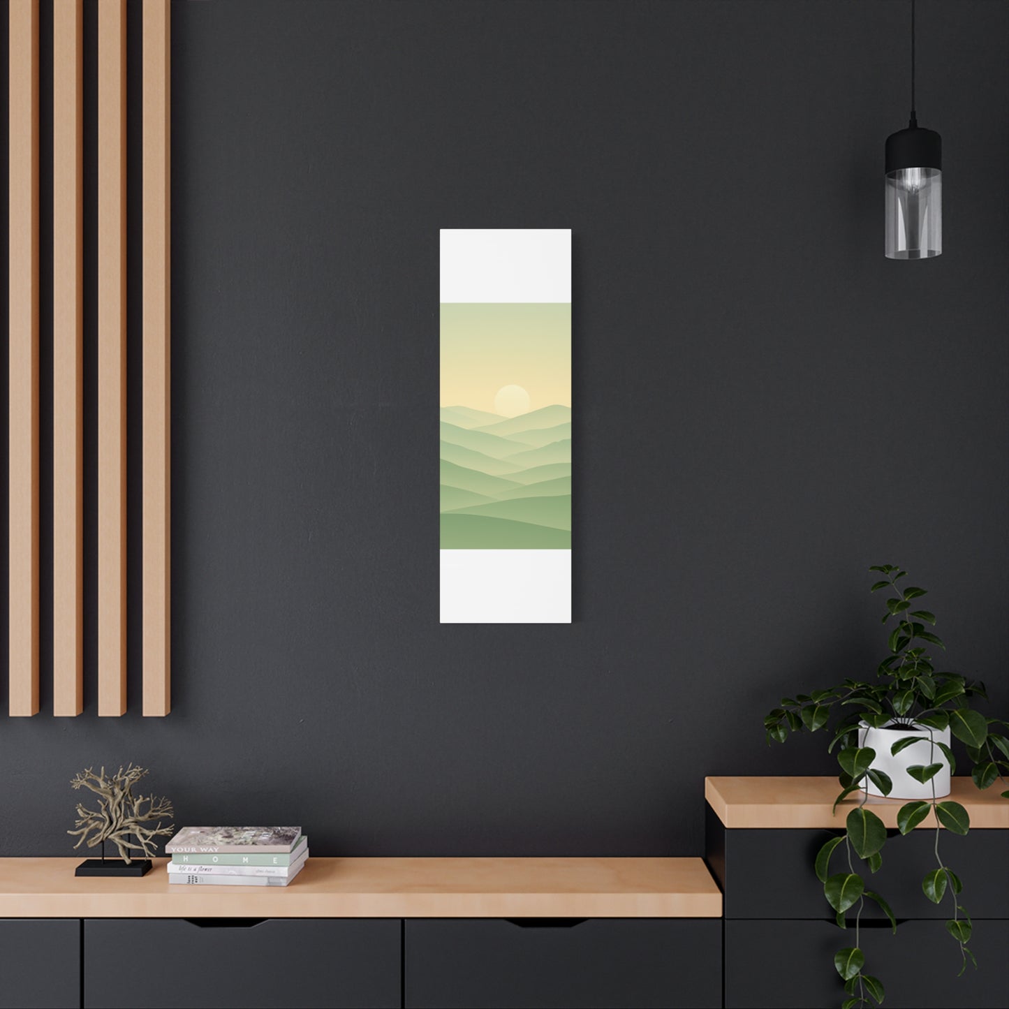 Matte Canvas, Stretched, 1.25" Sunset or Sunrise