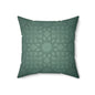Luxurious Faux Suede Square Pillow - Modern Home Decor, Boho Throw Pillow, Cozy Living Room Accent, Unique Gift, Stylish Cushion