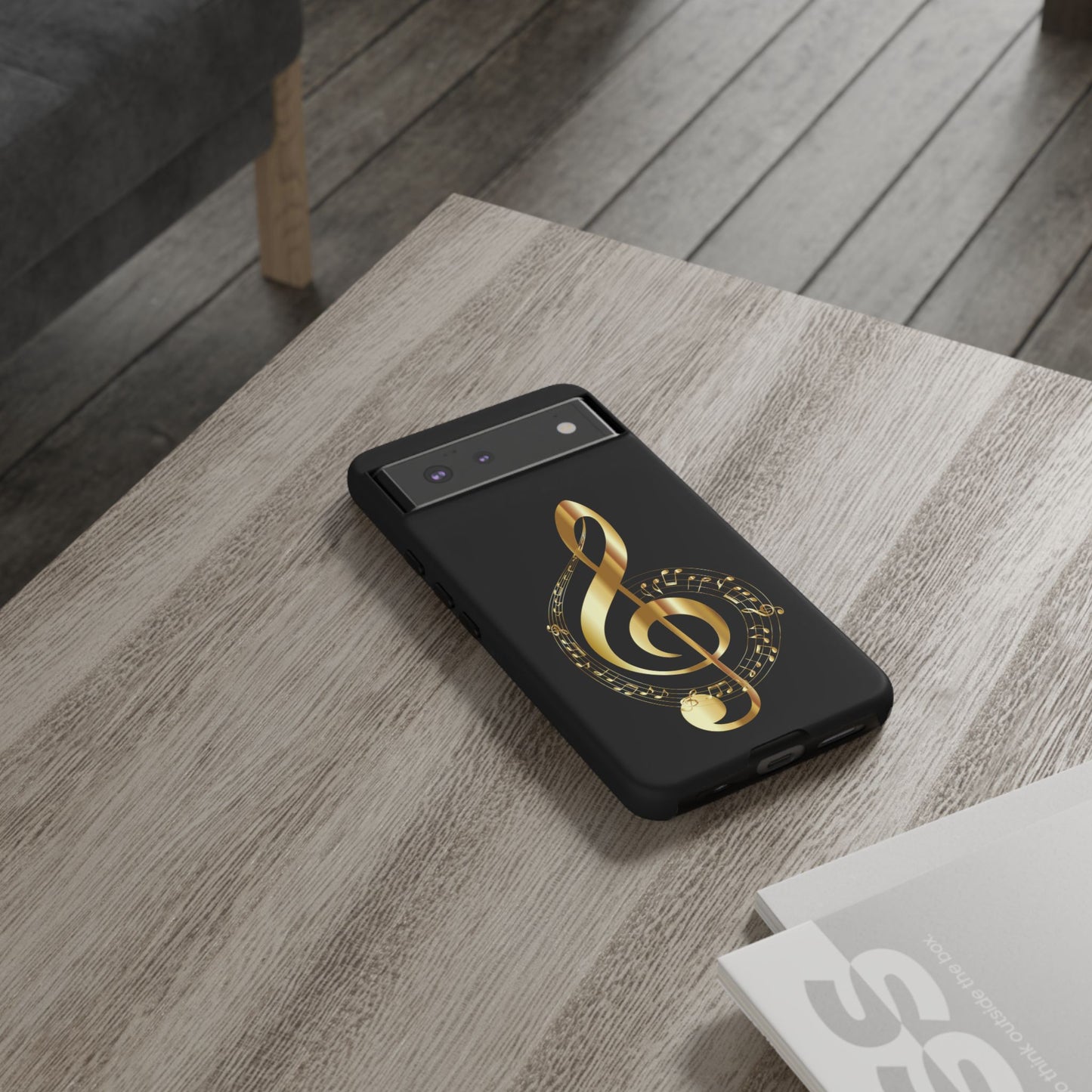 Tough Cases black gold musical Note