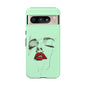 Stylish Phone Case, Artistic Phone Cover, Trendy Tech Accessory, Unique Cell Phone Protector, Gift for Her, Modern Aesthetic