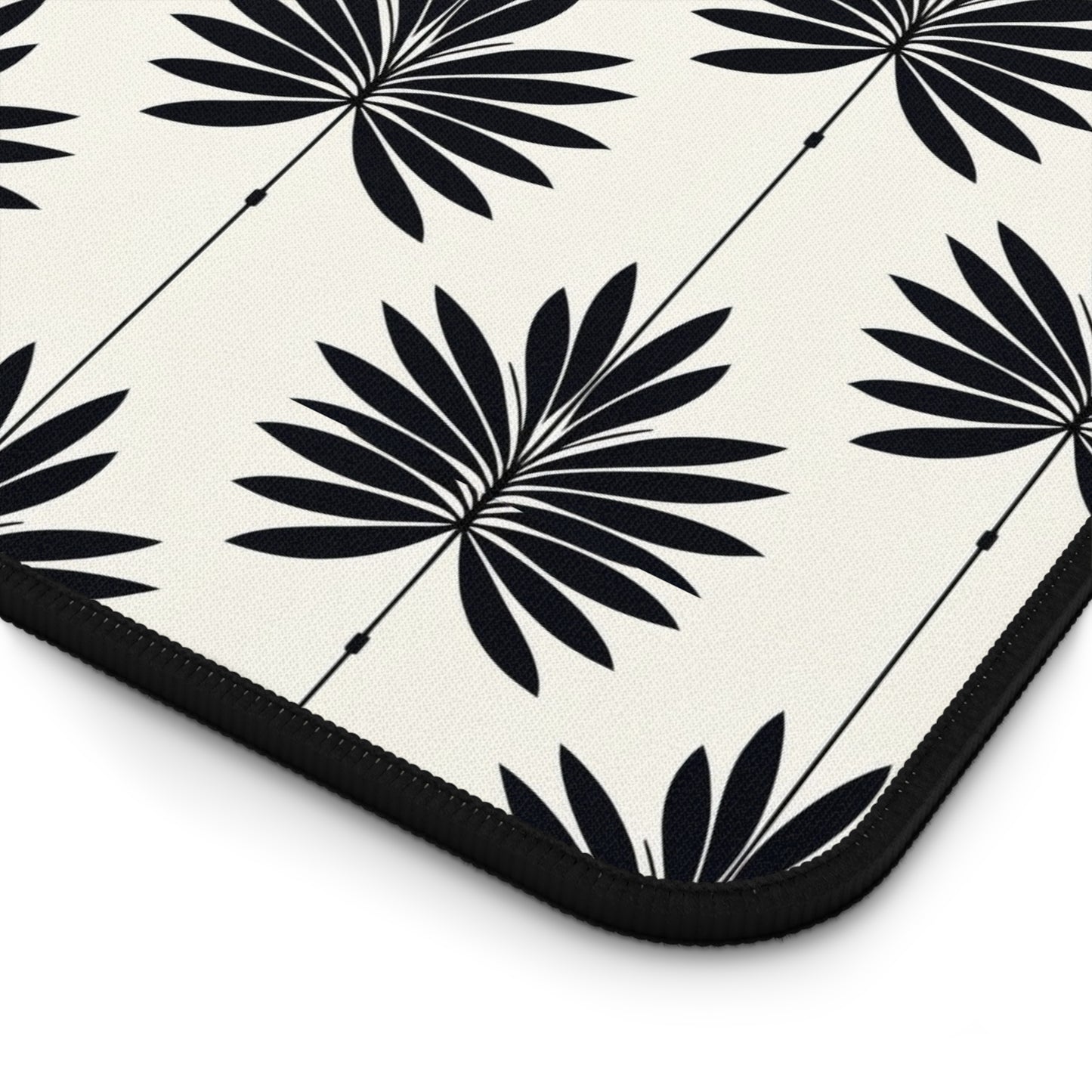 Stylish Leaf Pattern Desk Mat for Home Office Decor