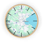Boston Map Wall Clock - Unique Home Decor, Gift for Boston Lovers, Custom Wall Art, Office Decorations, Modern Timepiece